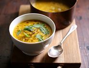 Caramelised Carrot & Mint Soup