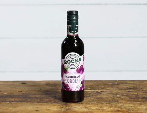 Blackcurrant Cordial, Organic, Rocks (360ml)