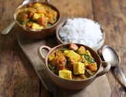 Halloumi, Coconut & Squash Curry