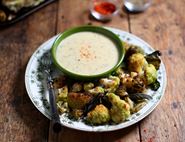 Roast Cauliflower Cheese Fondue