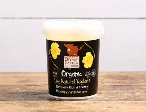 natural yogurt brown cow organics