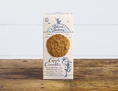 Apple Crumble Biscuits, Organic, Island Bakery (150g) | Abel & Cole