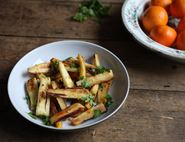 Caramelised Parsnips with Clementines and Spice