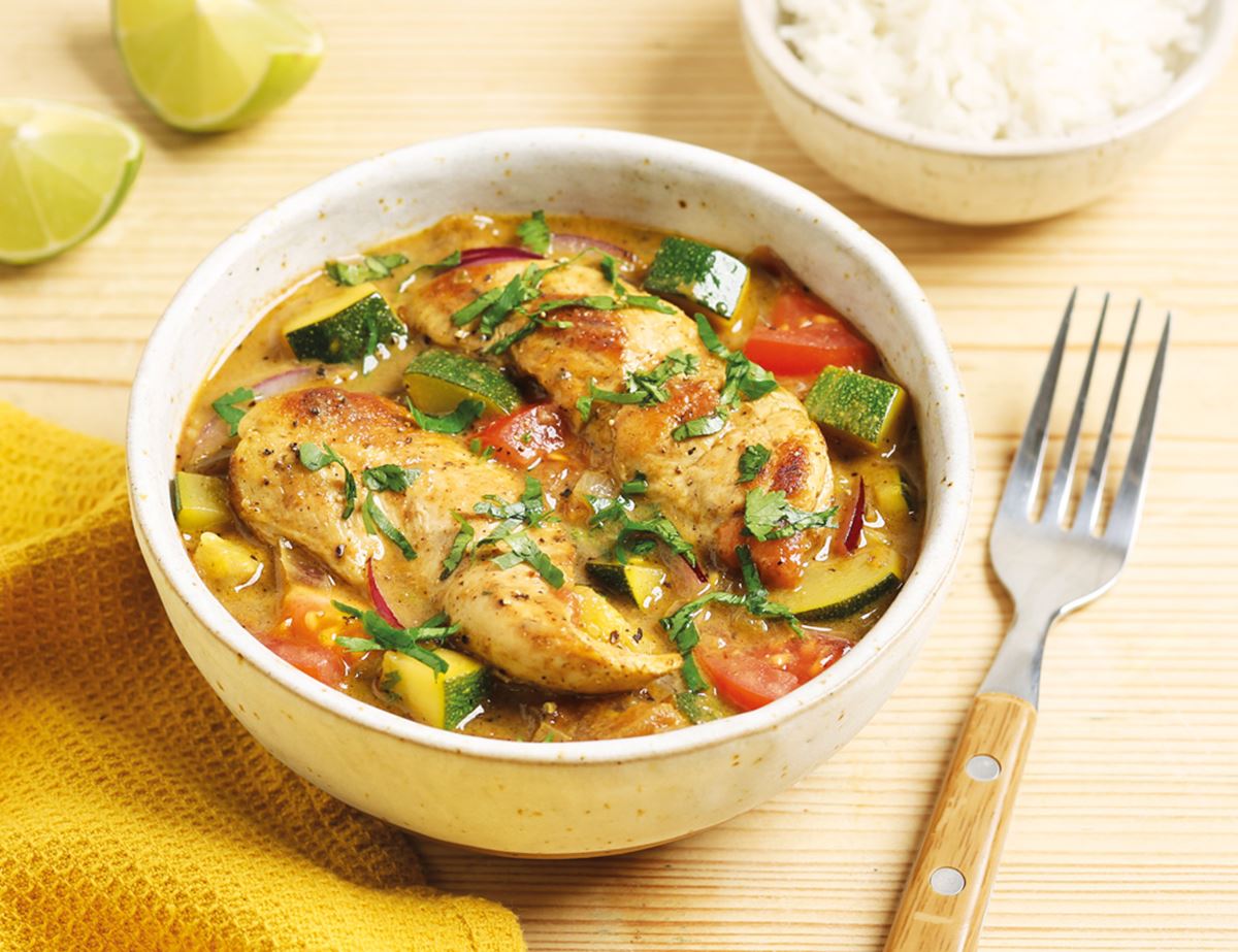 Quick Thai Green Chicken Curry