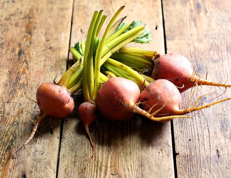 Bunched Golden Beetroot, Organic