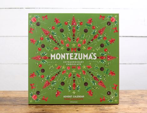 dark chocolate advent calender montezuma's