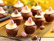 Chocolate Orange Easter Cupcakes