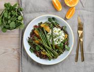 Griddled Asparagus with Herby Whipped Feta