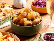 Garlic & Rosemary Roast Potatoes