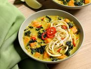 Curried Sweet Potato & Udon Noodle Soup