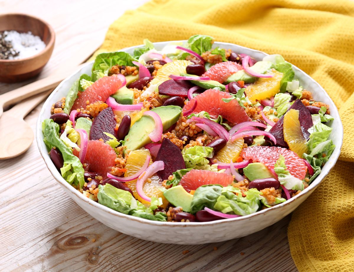 Grapefruit, Avocado & Quinoa Salad