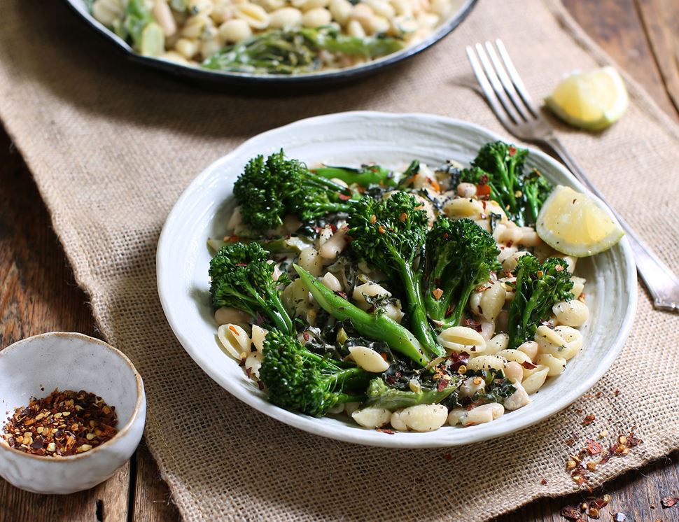 Gnocchetti with Creamed Greens & Cannellini Beans | Abel & Cole