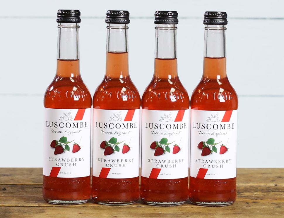 Strawberry Crush, Organic, (4 x 270ml)