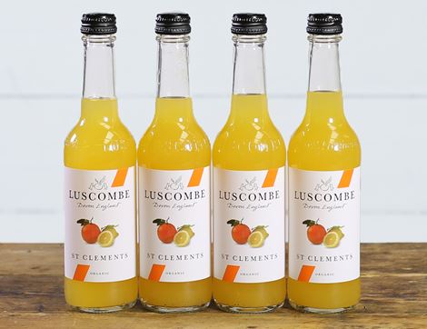 Organic Sicilian Citrus Crush, Luscombe (4 x 270ml) | Abel & Cole