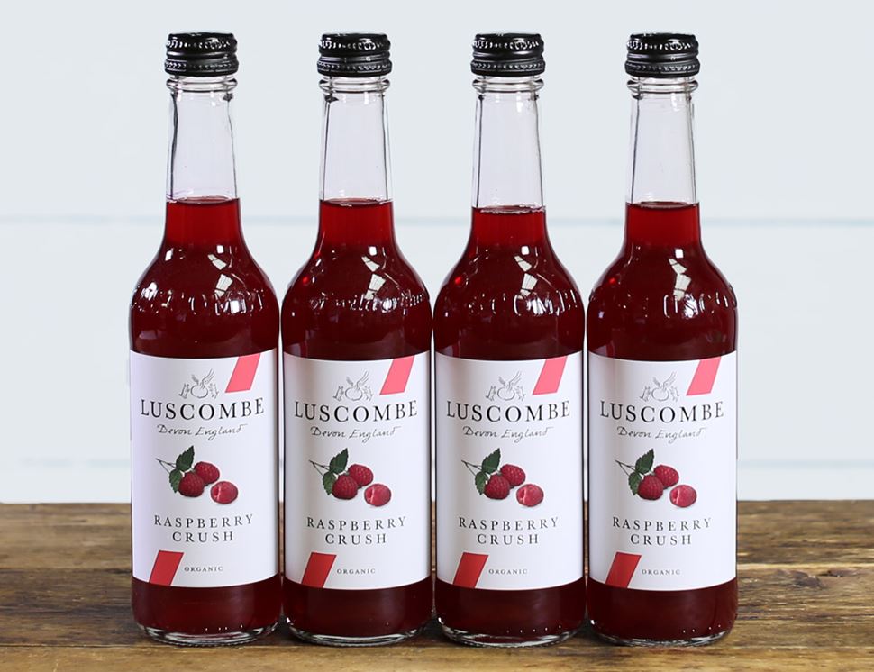 Raspberry Crush, Organic, (4 x 270ml)