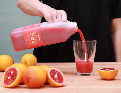 Blood Orange Juice, Organic, Abel & Cole (1 litre)