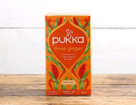 three ginger tea pukka