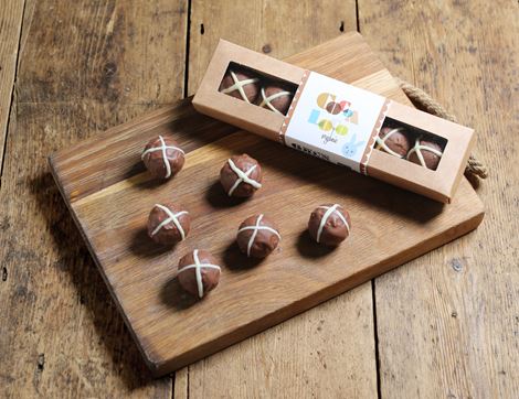 Hot Cross Bun Truffles, Organic, Cocoa Loco (100g)