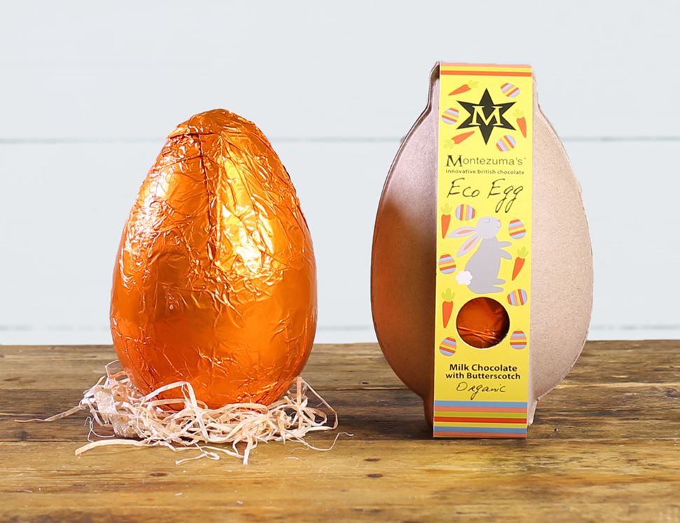 Milk Chocolate Egg With Butterscotch Organic Montezuma S