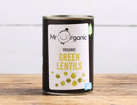 Green Lentils, Organic, Mr Organic (400g)