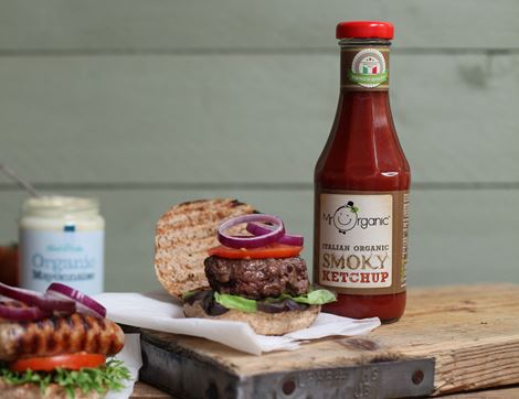 Smoky Tomato Ketchup, Mr Organic (480g)