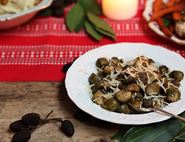 Roasted Parmesan Brussels Sprouts