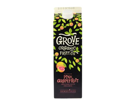 Pink Grapefruit Juice, Organic, Grove (1 litre)