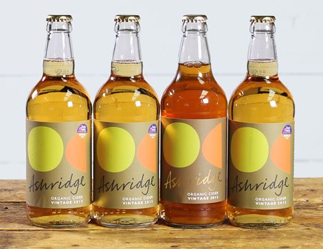 Vintage Cider, Organic, Ashridge (4 x 500ml)