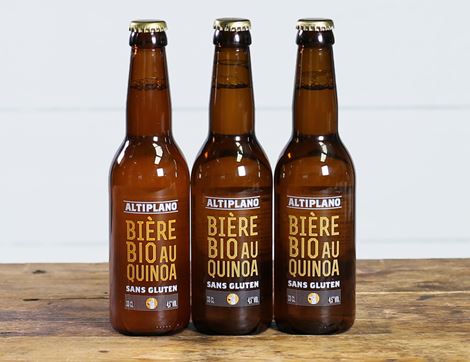 Altiplano Quinoa Beer, Gluten Free, Organic (3 x 330ml)