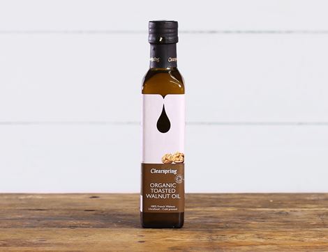 Toasted Walnut Oil, Organic, Clearspring (250ml)