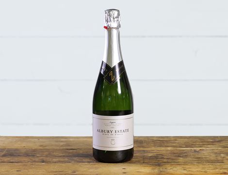 Albury Estate Blanc de Blancs, 2015, Organic (75cl)