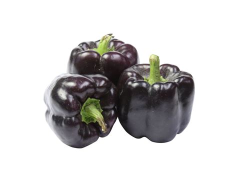 Peppers, Black, Organic (3 pieces) | Abel & Cole