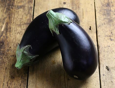 Aubergines, Organic (2 pieces)