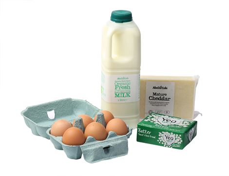 Doorstep Dairy Box, Organic, Abel & Cole 