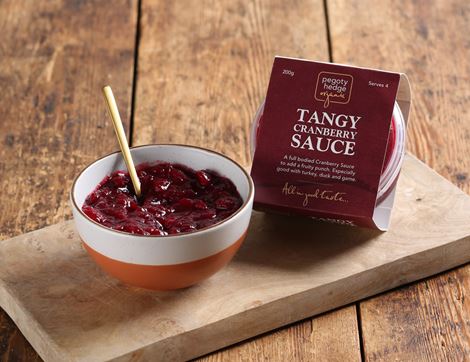 Cranberry Sauce, Organic, Pegoty Hedge (200g)