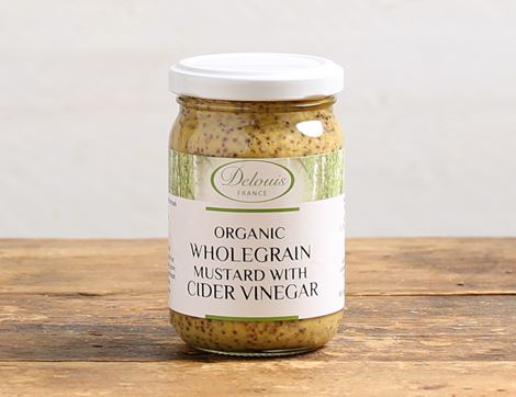 wholegrain mustard delouis