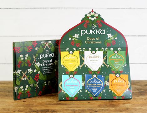 Advent Calendar 2021, Organic, Pukka Herbs (24 sachets)