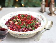 Red Cabbage with Pomegranate