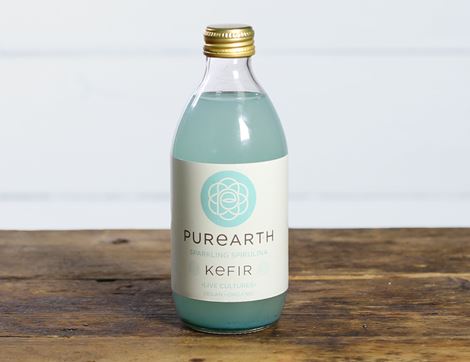 Sparkling Spirulina Water Kefir, Organic, Purearth (330ml)