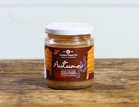 British Autumn Creamy Honey, The London Honey Company (227g)