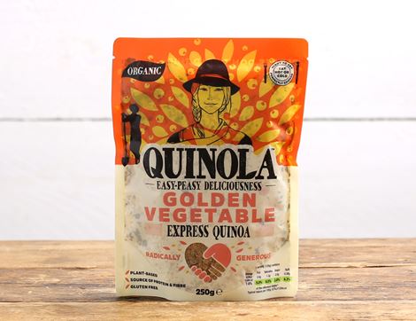 Quinoa & Golden Vegetable, Organic, Quinola (250g)