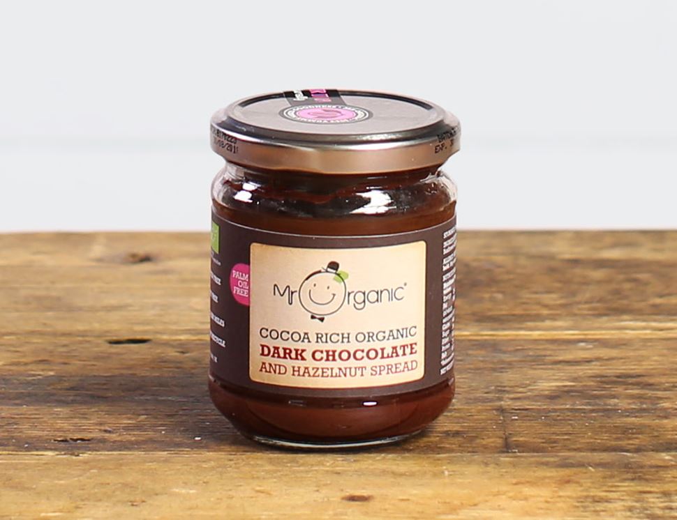 Dairy Free Dark Chocolate Hazelnut Spread Organic Mr Organic 0g