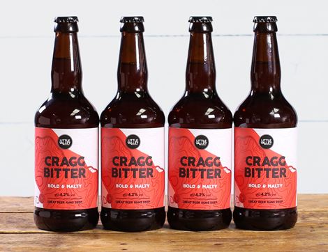 Cragg Bitter, Organic, Little Valley Brewery (4 x 500ml)