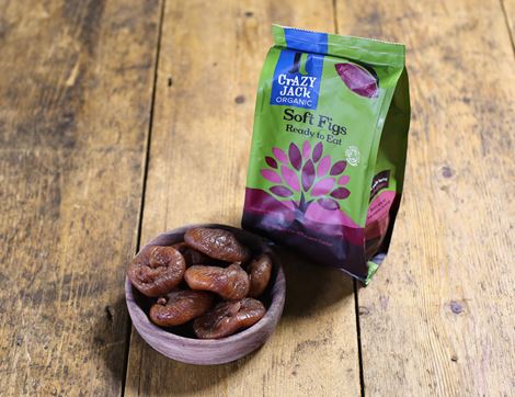 Ready to Eat Figs, Organic, Crazy Jack (250g)