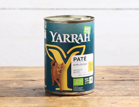 chicken spirulina & seaweed pate for dogs yarrah