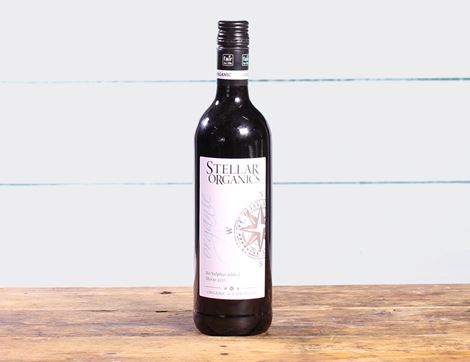 Stellar Shiraz, No Added Sulphur, 2018, Organic (75cl)