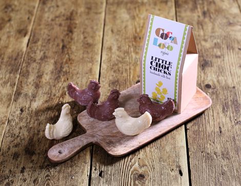 organic little chocolate chicks cocoa loco