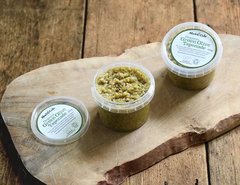 Green Olive Tapenade, Organic, Abel & Cole (100g)