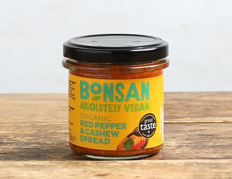 red pepper cashew pate bonsan