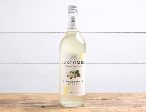 Elderflower Bubbly, Organic, Luscombe (74cl)